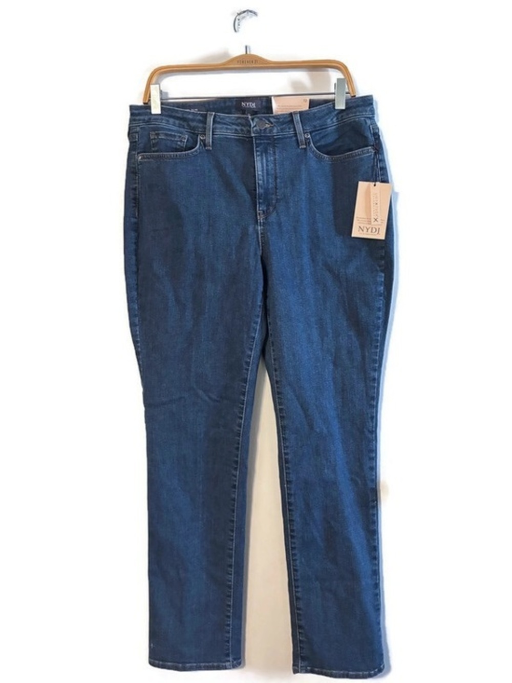 NWT NYDJ not Your Daughter’s Jeans Sheri Slim Fit Jean Women’s size 12 31